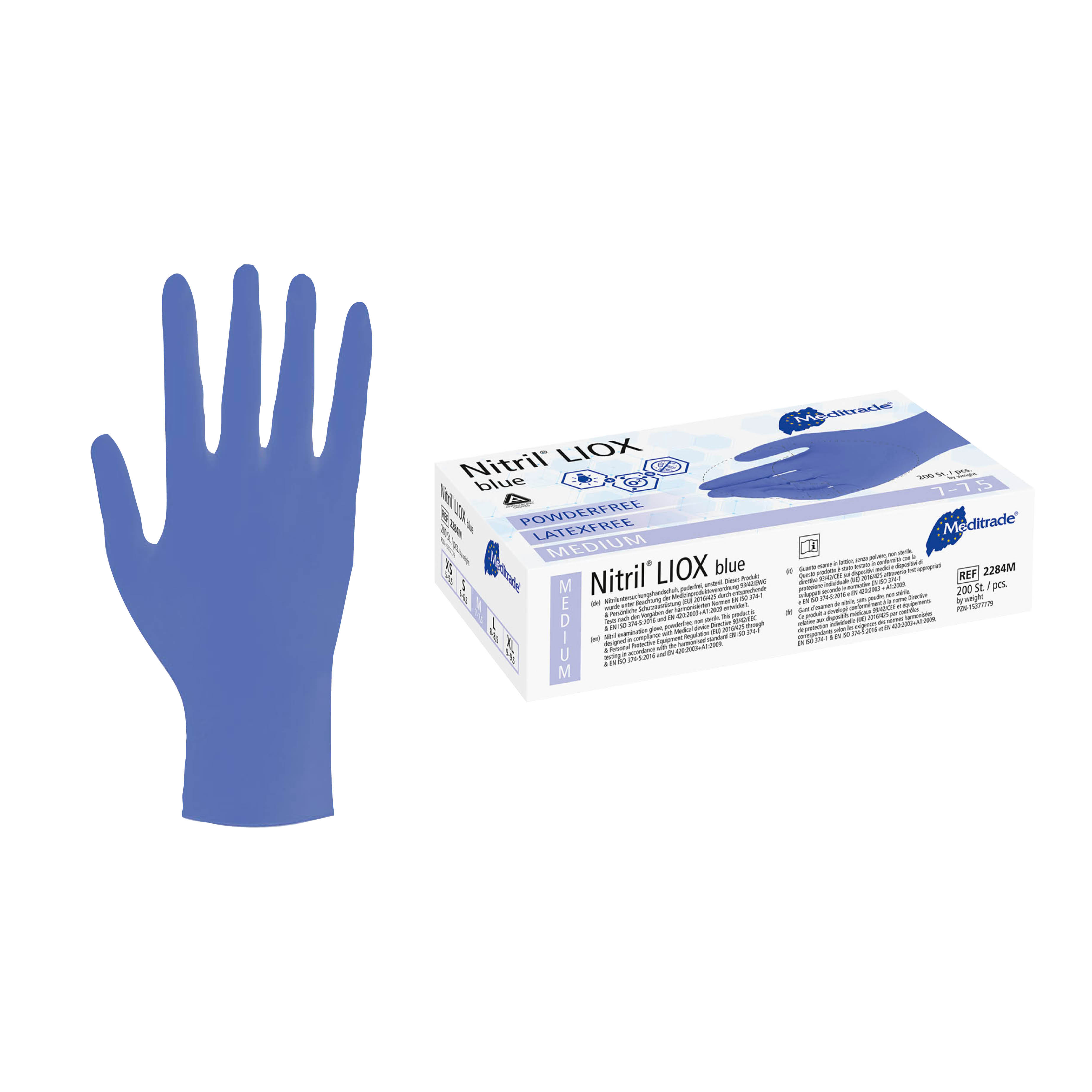 Entdecken Sie hochwertige Nitrill Einmalhandschuhe bei med100, zertifiziert nach DIN EN455. Puderfrei und proteinarm bieten sie einen zuverlässigen Schutz bei der Arbeit im medizinischen Bereich.