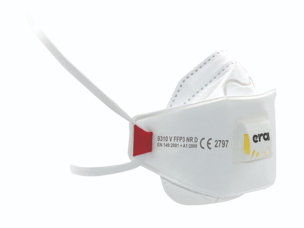 ERA9310W V FFP3 NR D Atemschutzmaske mit Ventil, CE2797, 10er