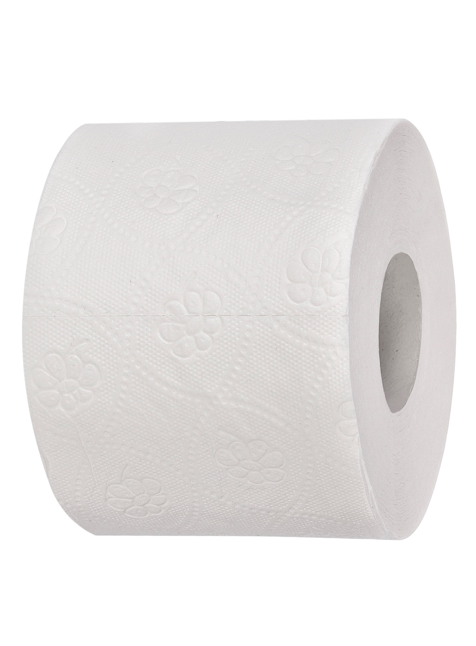 Toilettenpapier Kleinrolle, 72 Rollen, 3-lagig, 250 Blatt, Zellulose